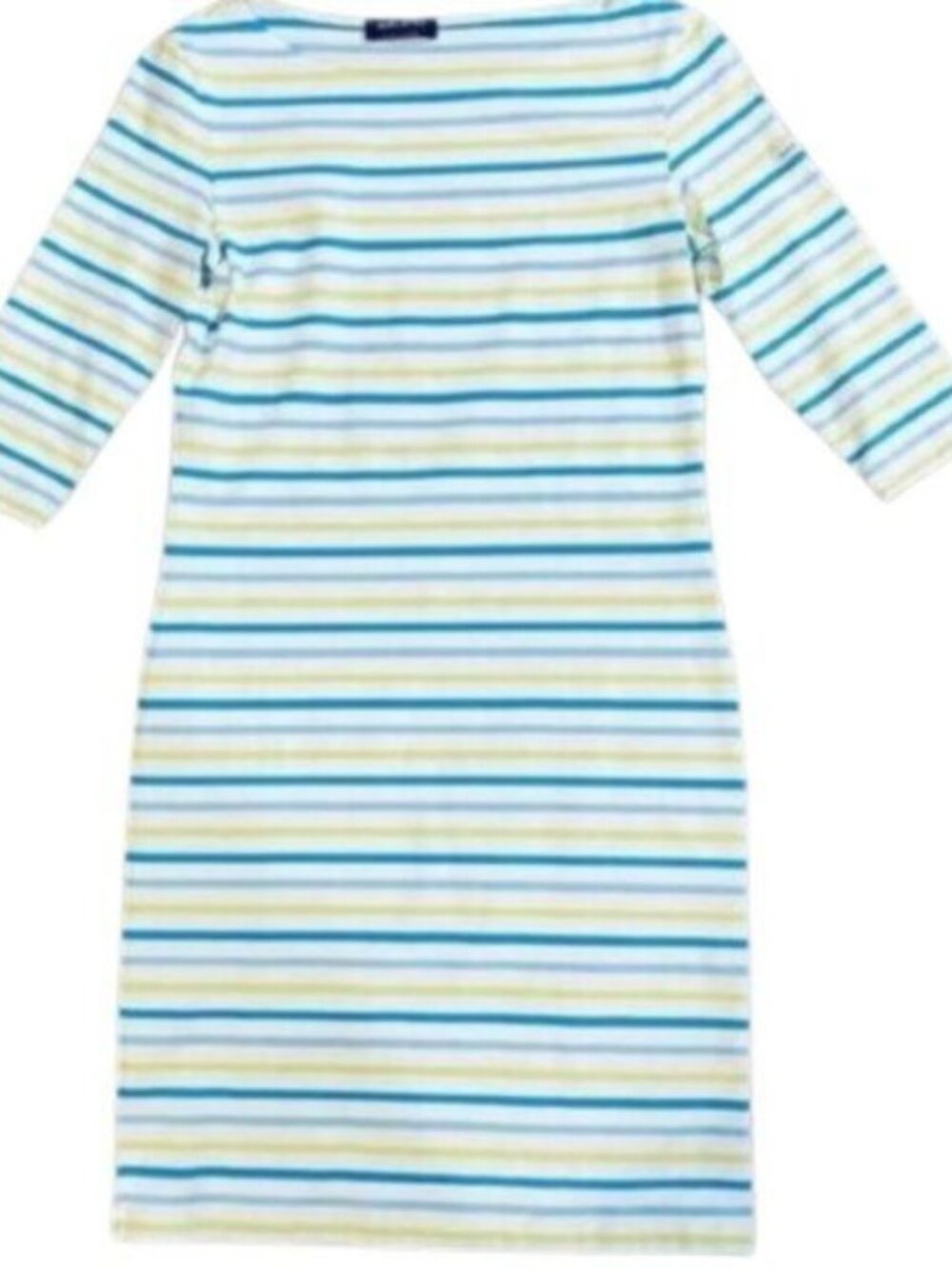 Saint James Propriano II UV Stripe Dress | Size 6 | Nautical Breton Travel Style